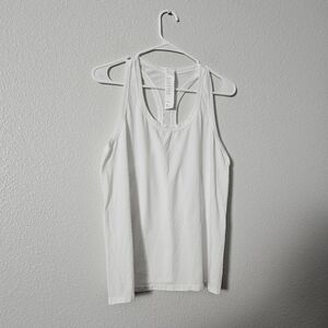 White Women's Tank Top Sz L